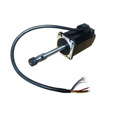 60mm Niestandardowy silnik bezszczotkowy 250W NEMA 24 BLDC 48V 11000 obr./min 0,22 Nm do maszyny CNC, grawerki