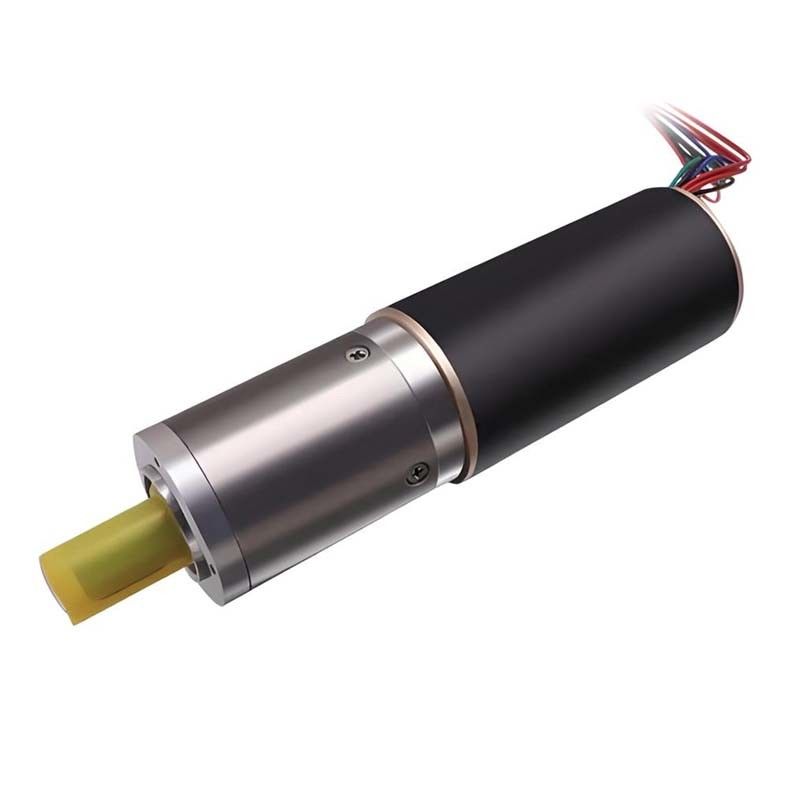 Wysokiej wytrzymałości bezszczotkowy silnik biegów stałych 12V 24mm 1500mNm 6.0RPM Sprzęgany bezszczotkowy silnik
