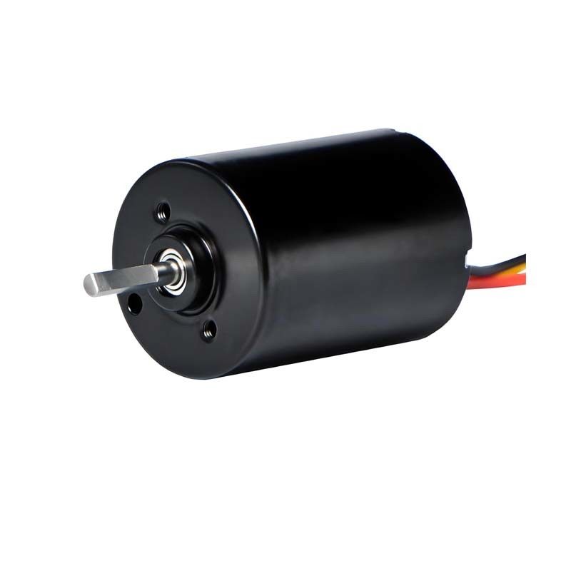 28mm PMDC bezszczotkowy silnik z zintegrowanym sterownikiem 5.1W 12V 24V silnik BLDC o wysokiej mocy do pompy elektrycznej zasłony okiennej