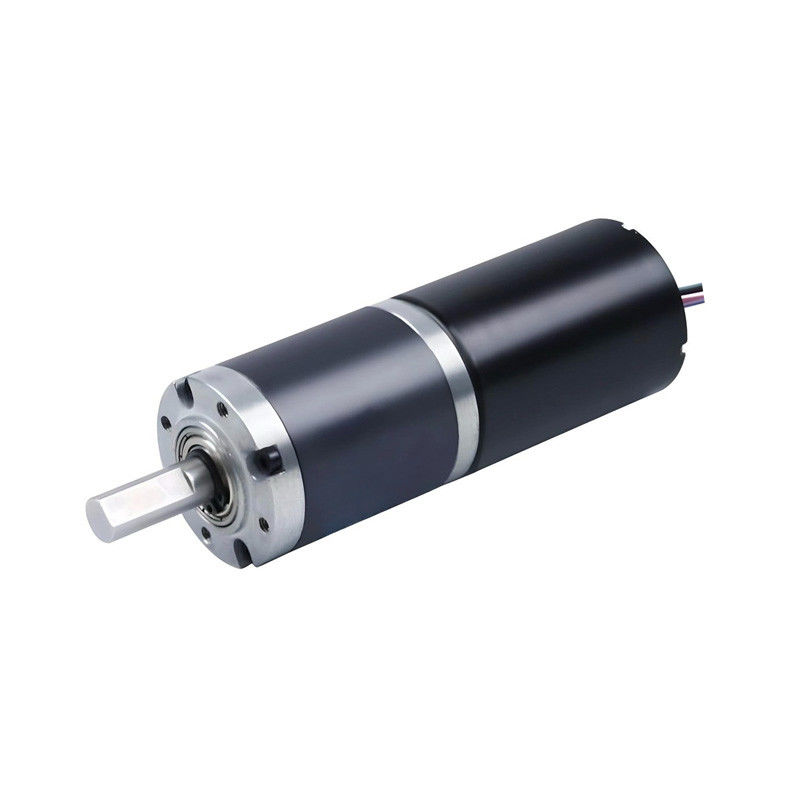 32mm Niskoprężny silnik biegów 12V do 48V 1,0 RPM do 1409RPM Dostosowalny bezpędzlowy silnik biegów prądu stałego